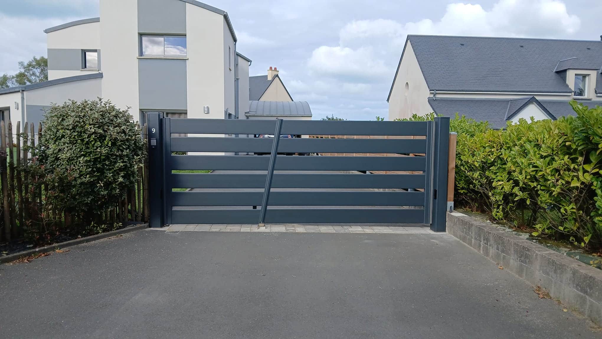 Portail alu Valognes - 50