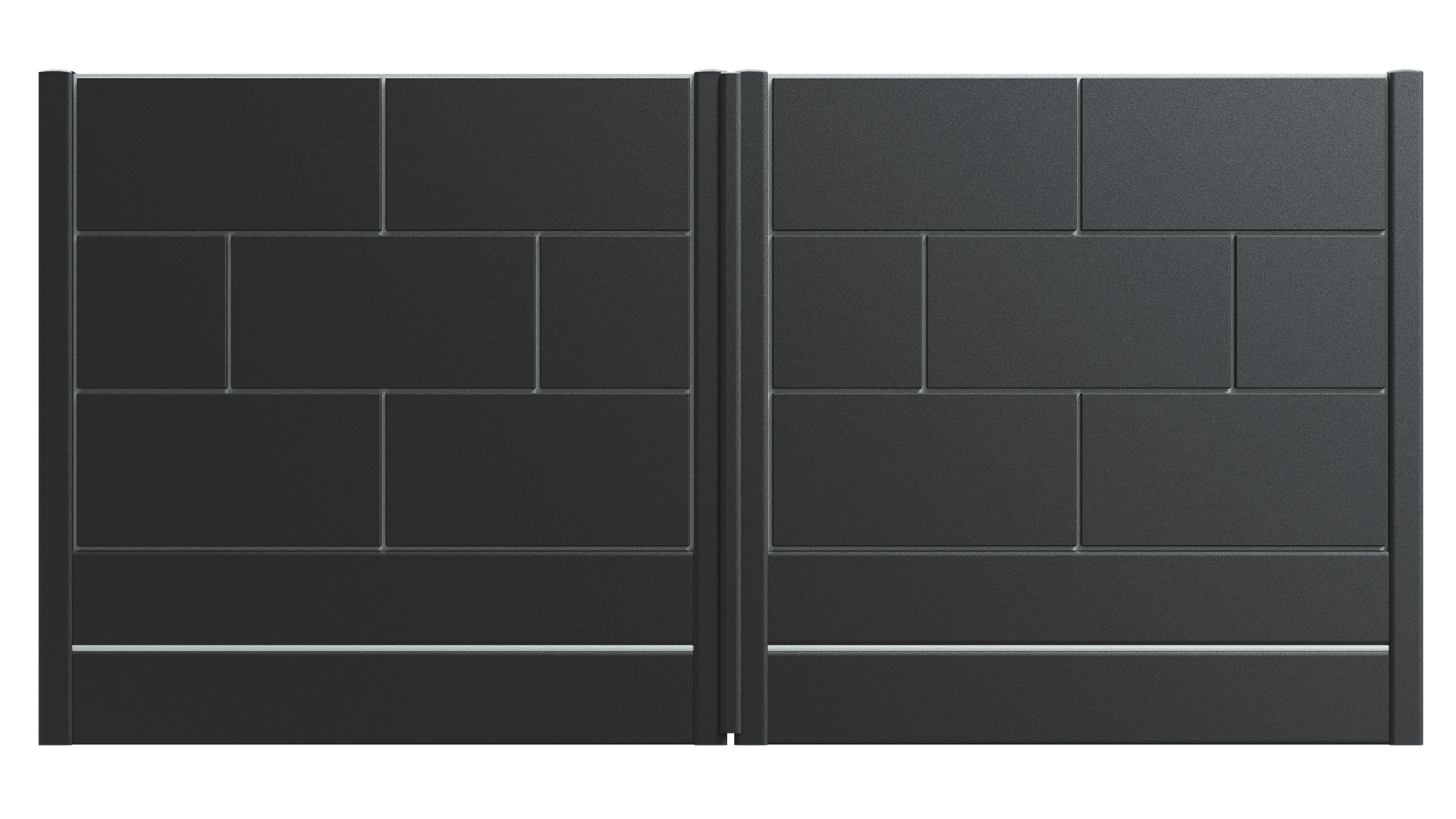 2V-PLU-20-007 - Noir 2100 7035 + Liseré