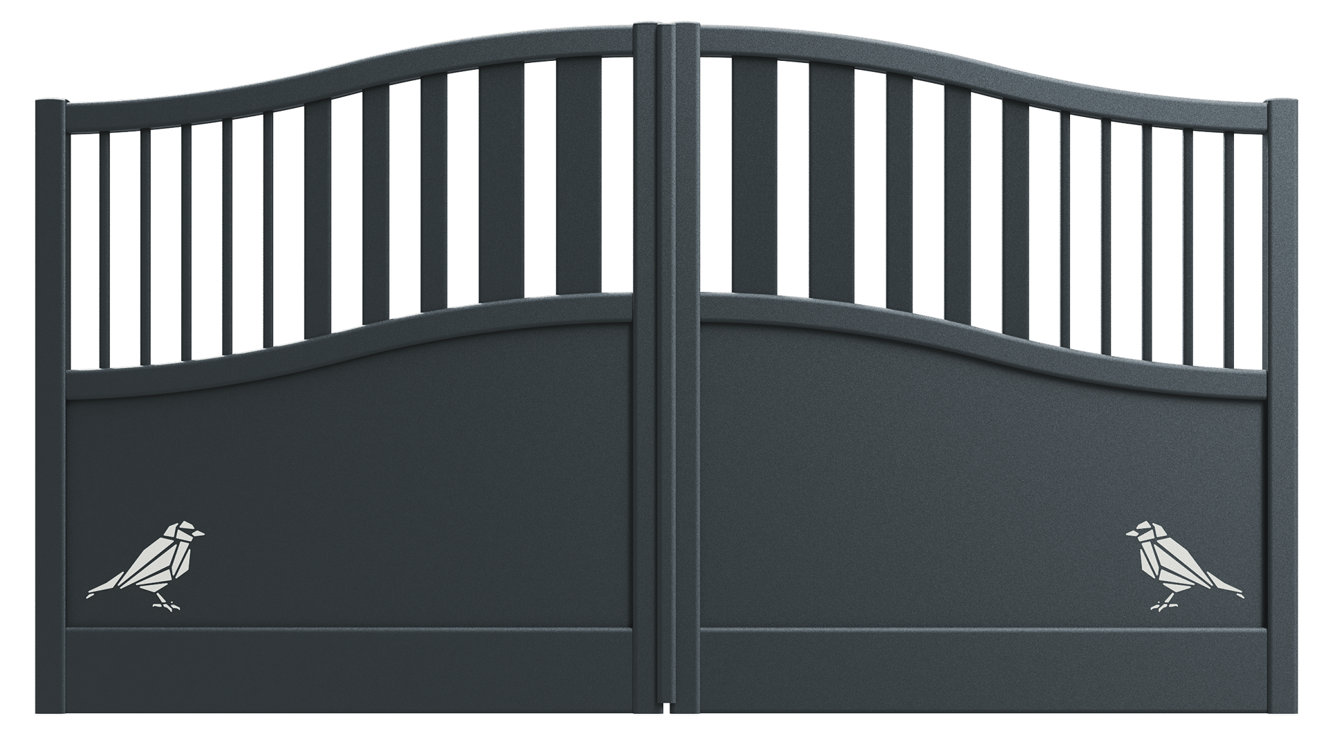 2V-SAT-12-062 - Double cintrage - GR-019 - 7016 9010