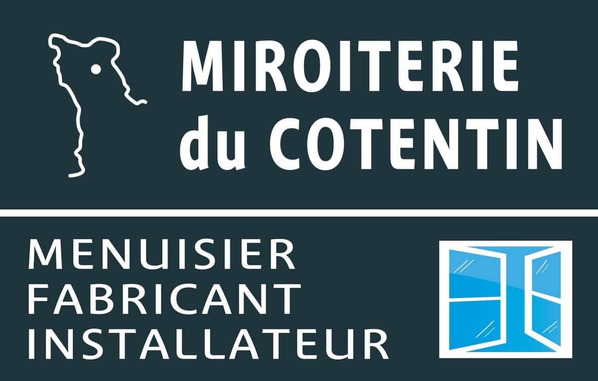 Nouveau Logo Miroiterie du Cotentin - 2025 - 50700 VALOGNES