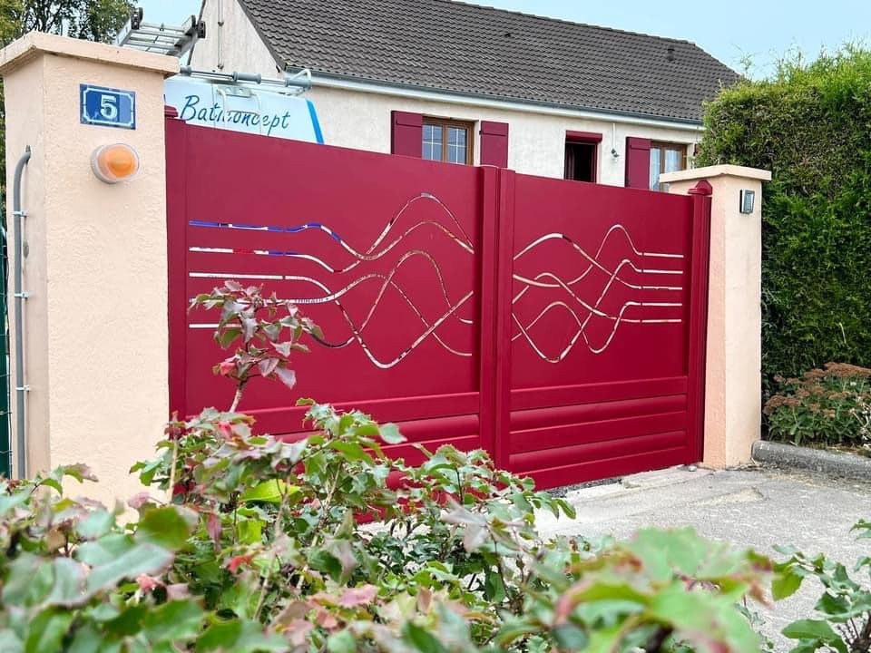 Portail alu CETAL - BATI CONCEPT ALU - 01