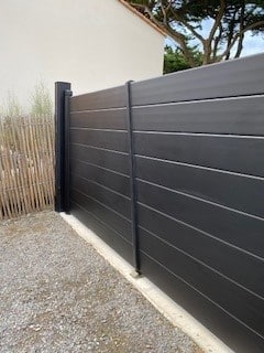 Portail battant alu Moderne Mega CETAL - H CONCEPT GALERIE - 17000 LA ROCHELLE