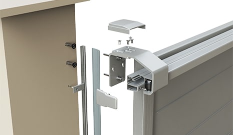 1 Zoom guidage supérieur