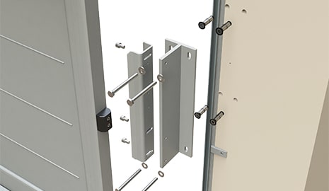 5 Zoom réception portail motorisé