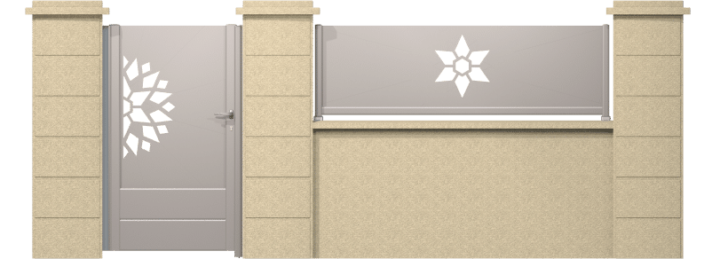 Planetaire - Portillon Clôture - BOTANIK