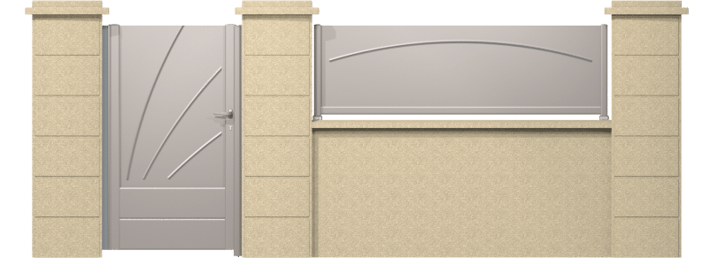 Planetaire - Portillon Clôture - COQUILLAGE