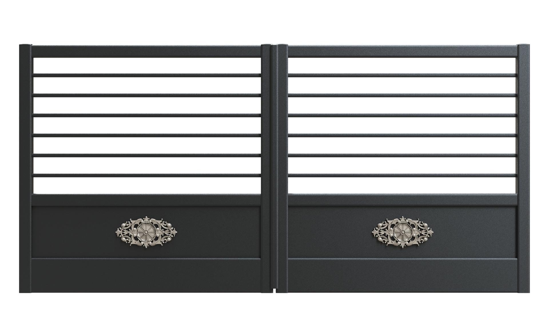 2V-JUP-12-025 - Rosace - Noir 2100 yazd