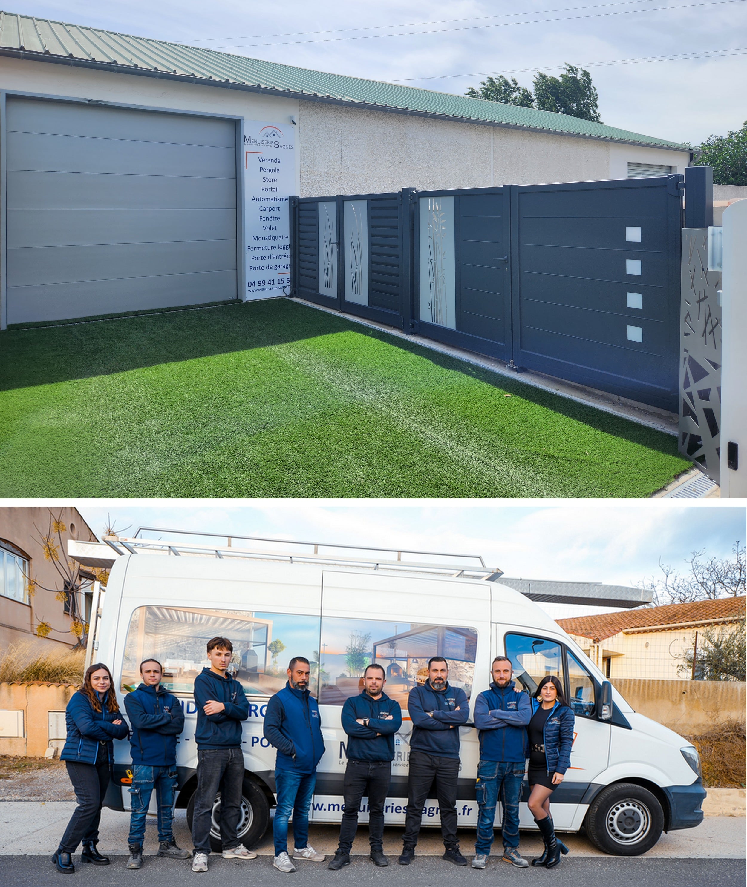 Showrrom-et-Equipe-MENUISERIES-SAGNES- 81-Mazamet-2026